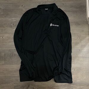 Peloton Black Half-Zip